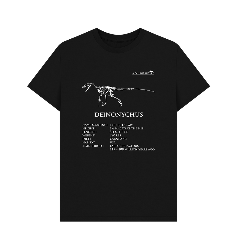 Thumbnail: Deinonychus Skeleton Unisex Tshirt