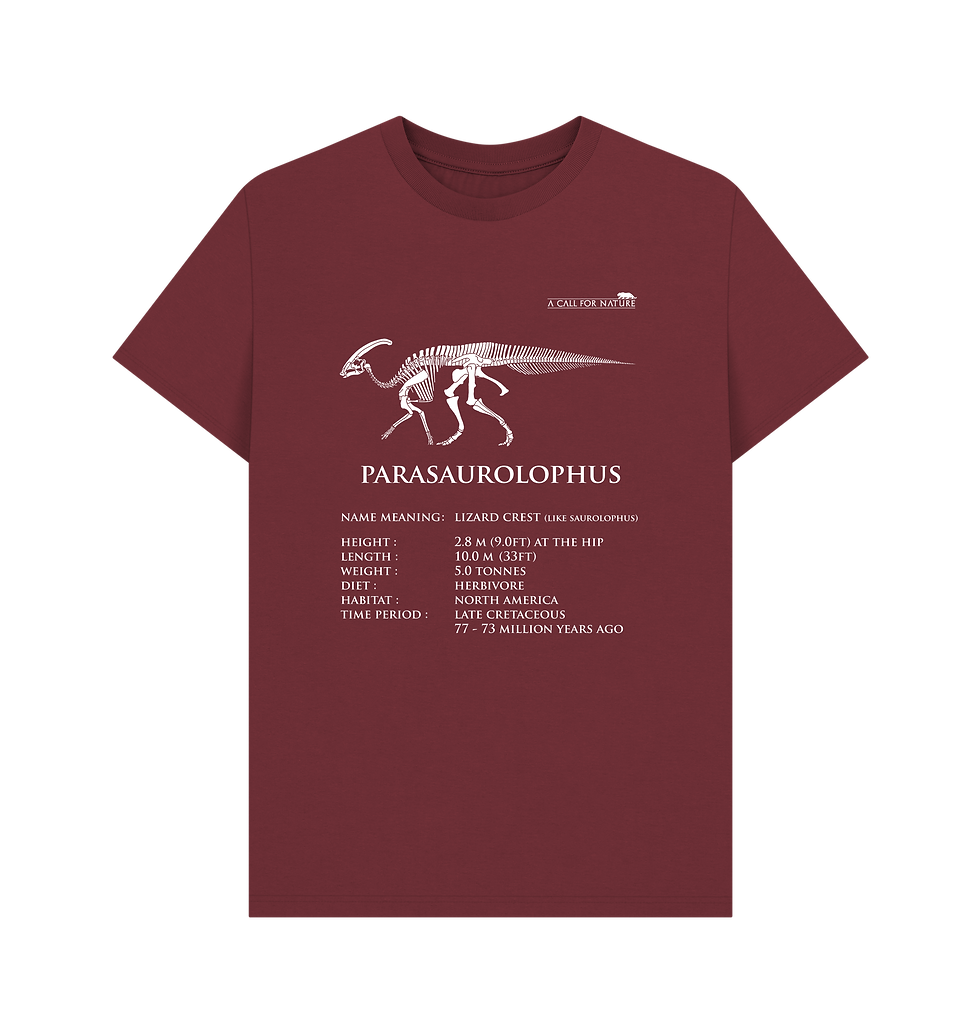 Thumbnail: Parasaurolophus Skeleton Unisex Tshirt