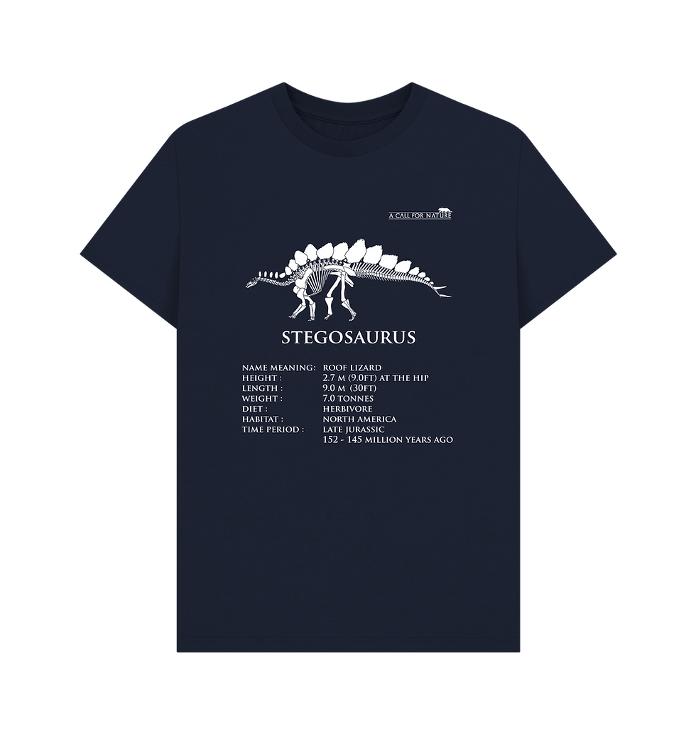Thumbnail: Stegosaurus Skeleton Unisex Tshirt