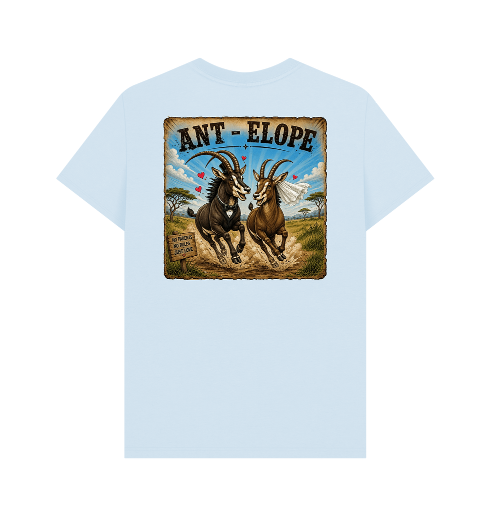 Thumbnail: Ant-elope Sable Antelope Unisex T-shirt