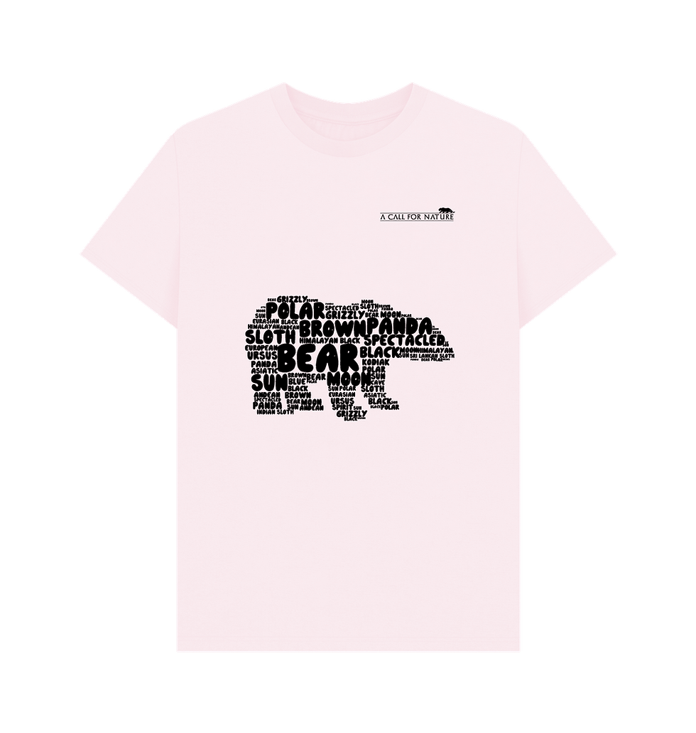 Thumbnail: Polar Bear Word Cloud Men's Tshirt