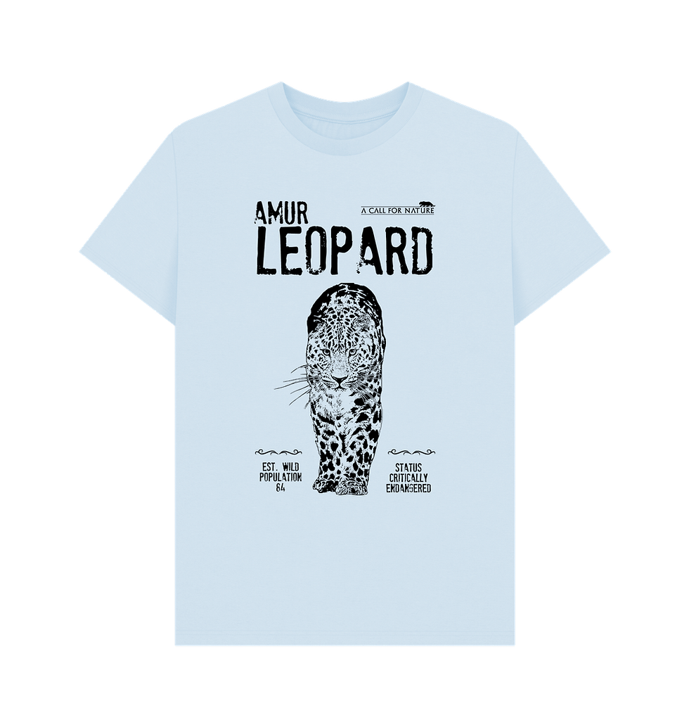 Thumbnail: Amur Leopard IUCN Redlist Tshirt