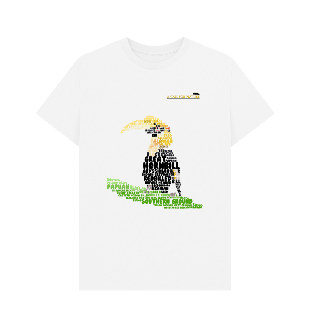 Great Hornbill Word Cloud Men's Tshirt