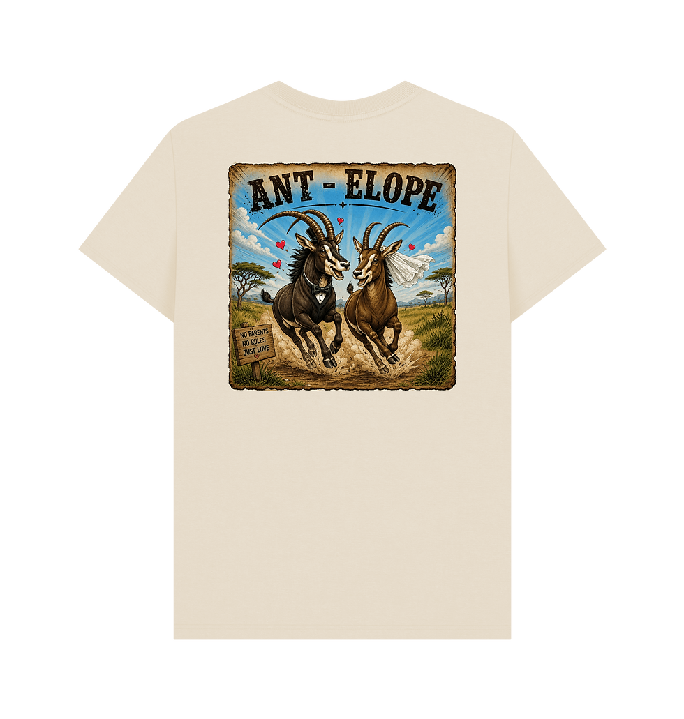 Thumbnail: Ant-elope Sable Antelope Unisex T-shirt