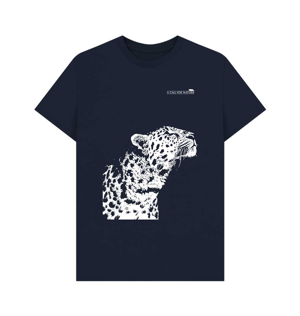 Thumbnail: Amur Leopard Stargazer Men's Tshirt