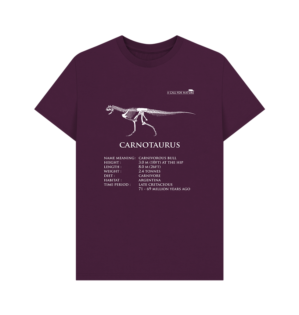 Thumbnail: Carnotaurus Skeleton Unisex Tshirt
