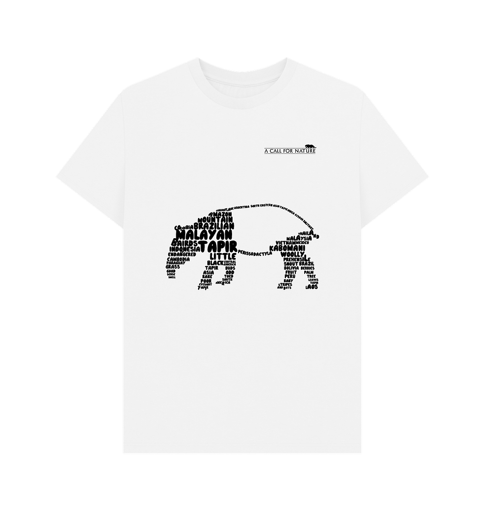 Thumbnail: Malayan Tapir Word Cloud Men's Tshirt