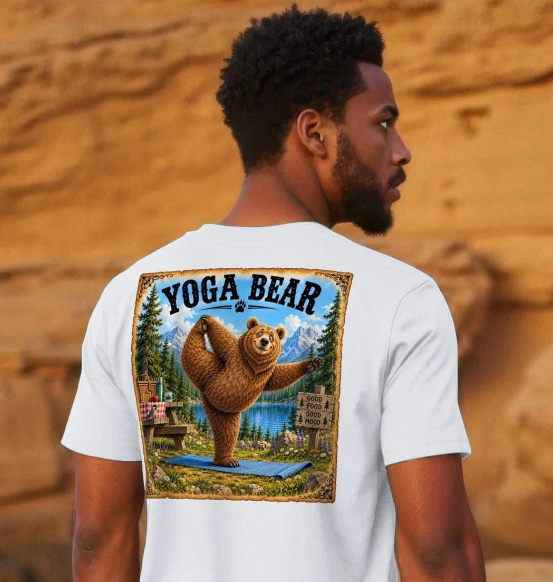 Yoga Bear Unisex Tshirt