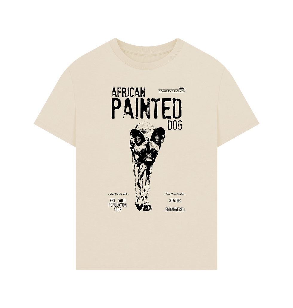 Thumbnail: Painted Dog IUCN Redlist Collection Oversized Tshirt