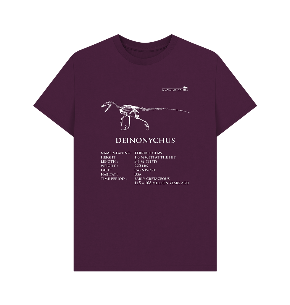 Thumbnail: Deinonychus Skeleton Unisex Tshirt