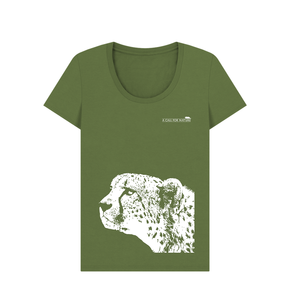 Thumbnail: Cheetah Stargazer Women's Scoop Neck Tshirt