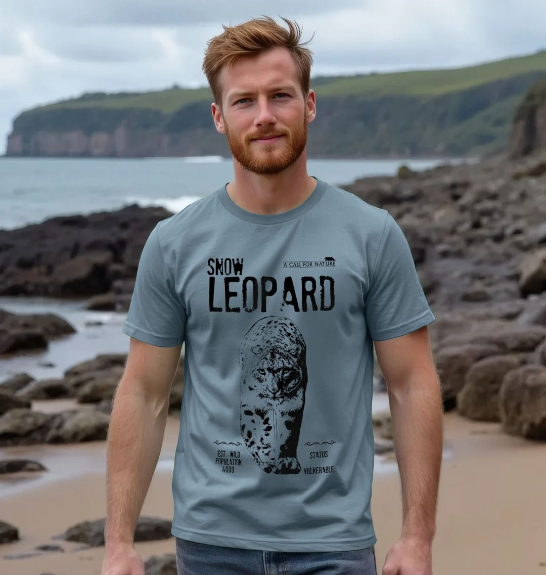 Snow Leopard IUCN Redlist Tshirt