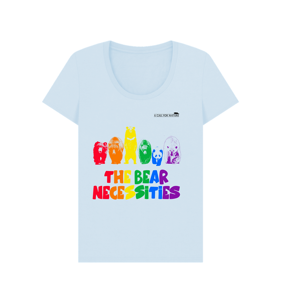 Thumbnail: PRIDE The Bear Necessities Women's Scoop Neck Tshirt