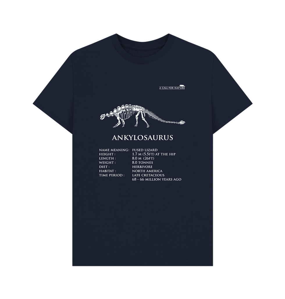Thumbnail: Ankylosaurus Skeleton Unisex Tshirt