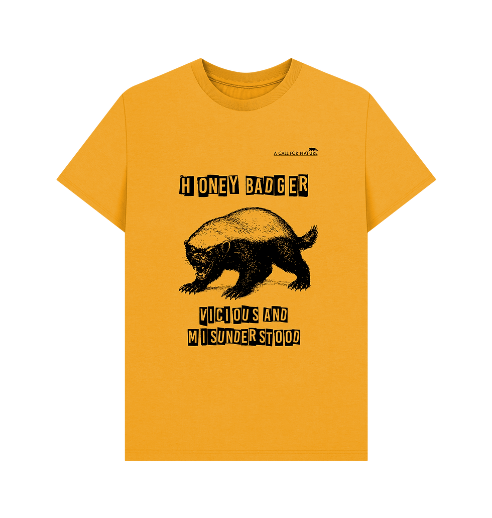 Thumbnail: Honey Badger : Vicious and Misunderstood Tshirt