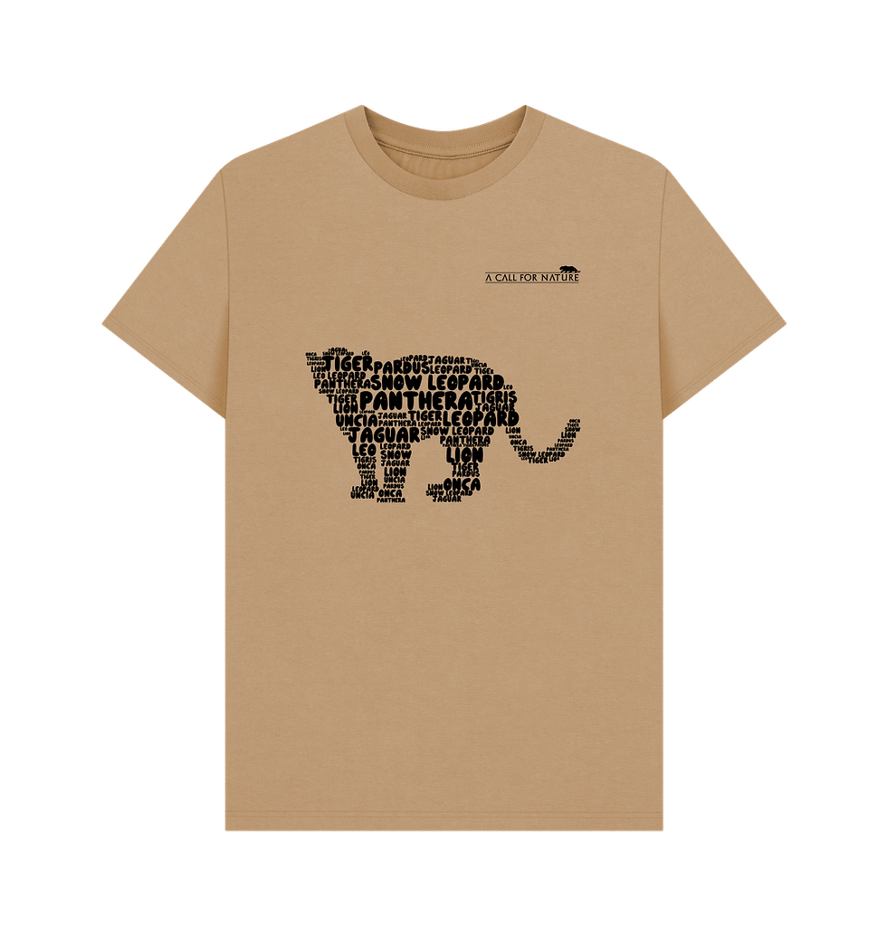 Thumbnail: Jaguar Word Cloud Men's Tshirt