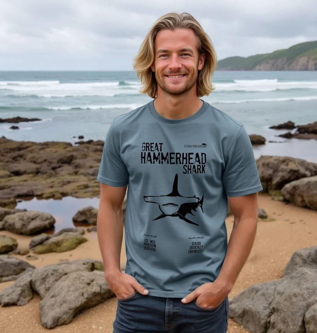 Great Hammerhead Shark IUCN Redlist Tshirt