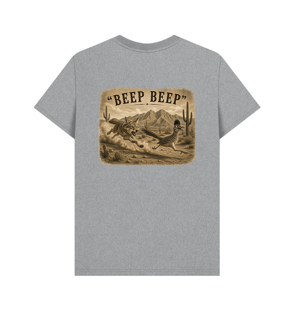 Thumbnail: Beep Beep Coyote and Road Runner Unisex Tshirt