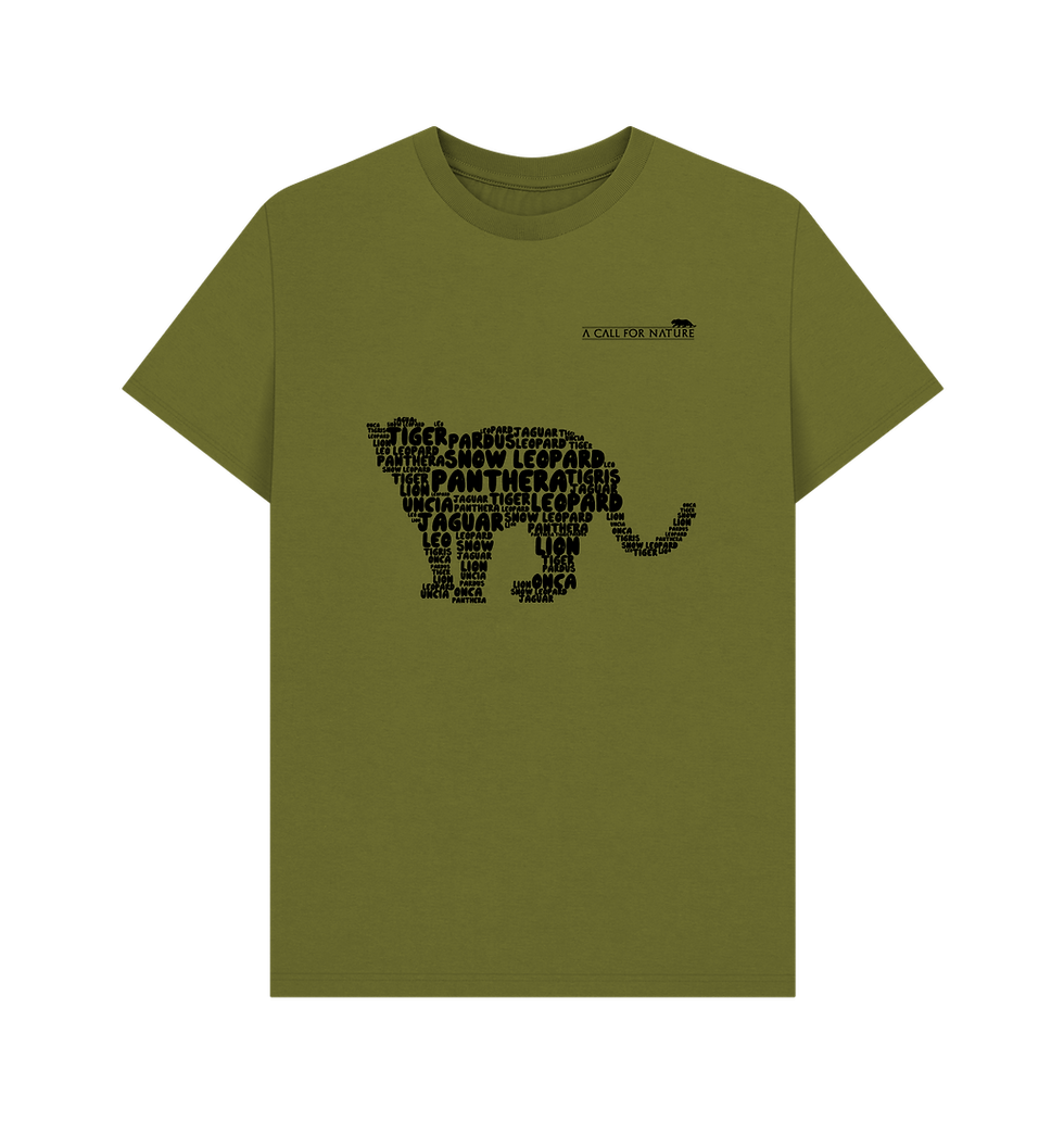 Thumbnail: Jaguar Word Cloud Men's Tshirt
