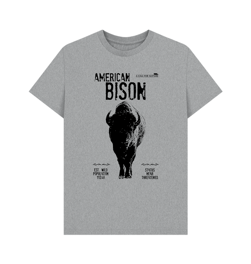 Thumbnail: American Bison IUCN Redlist Tshirt