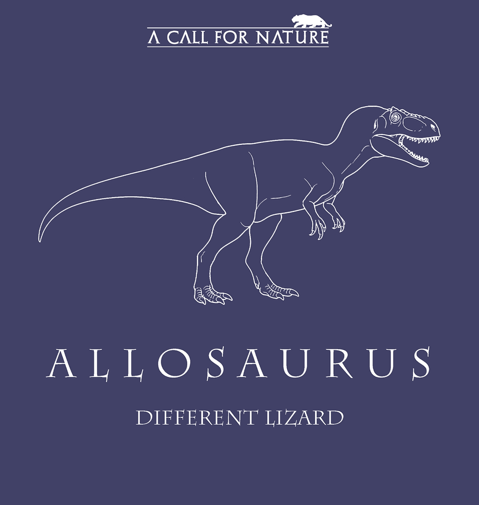 Thumbnail: Allosaurus Unisex Tshirt