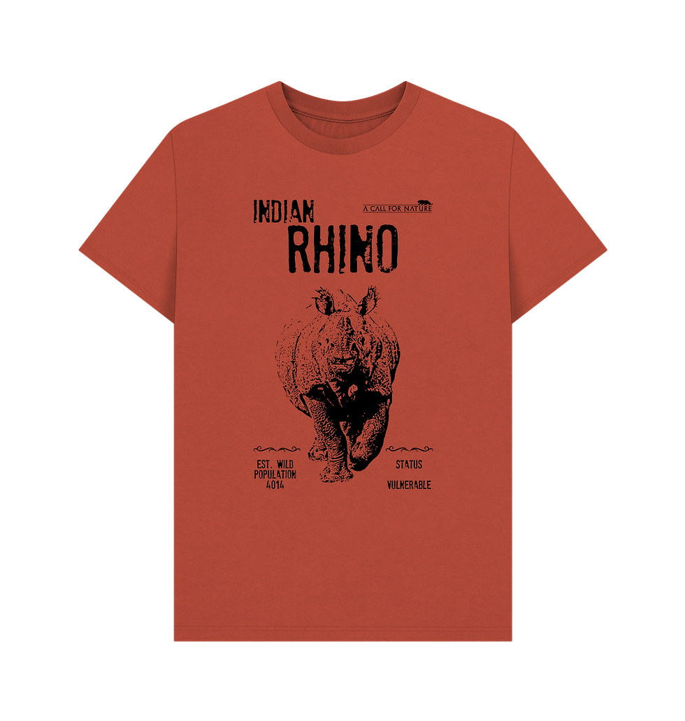 Thumbnail: Indian Rhino IUCN Redlist Tshirt
