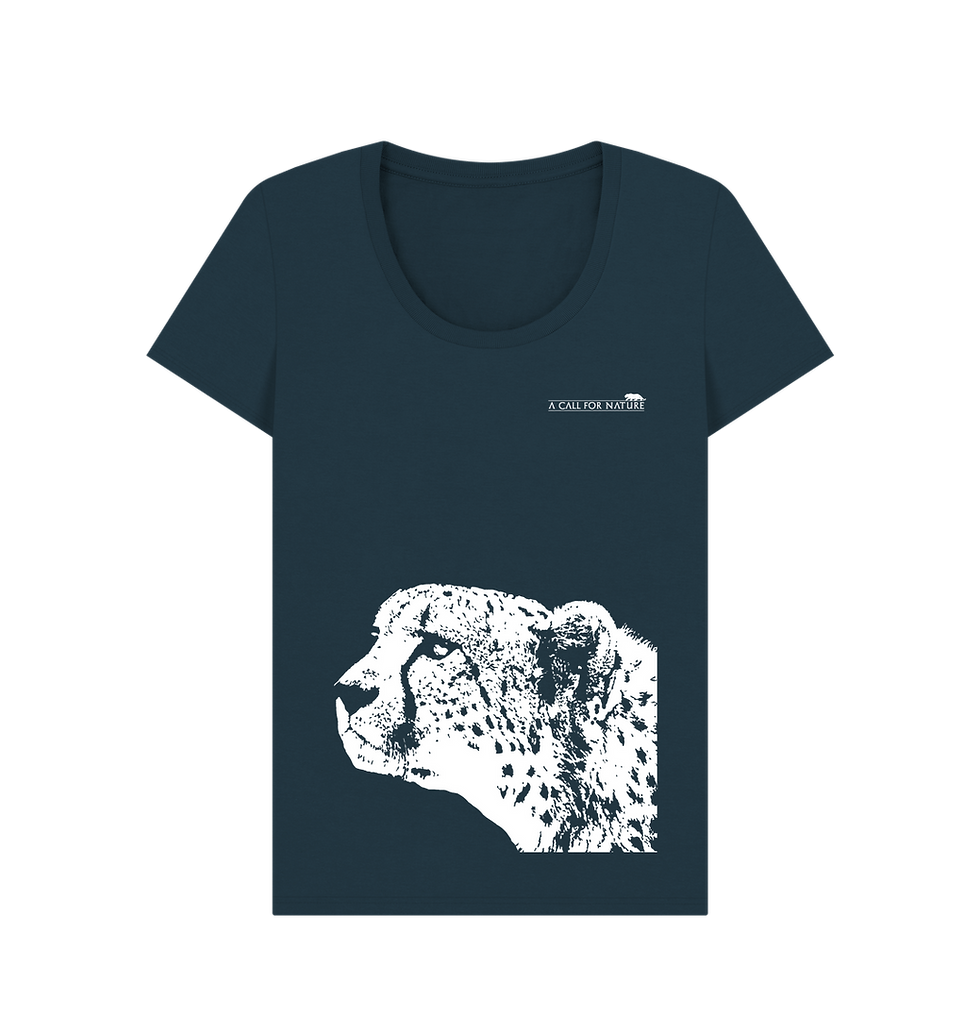 Thumbnail: Cheetah Stargazer Women's Scoop Neck Tshirt
