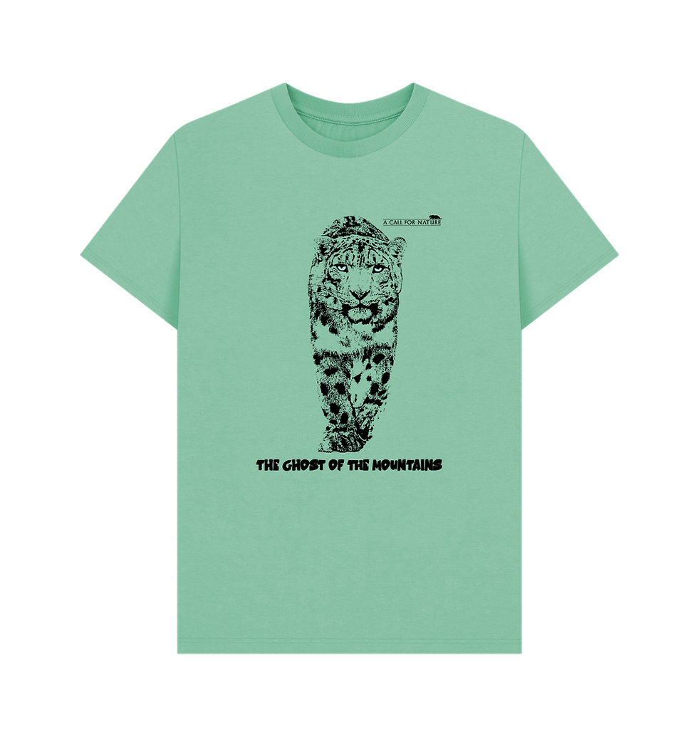 Thumbnail: Snow Leopard : The Ghost of the Mountains Unisex Tshirt