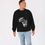 Thumbnail: Clouded Leopard Stargazer Over Sized Unisex Sweatshirt