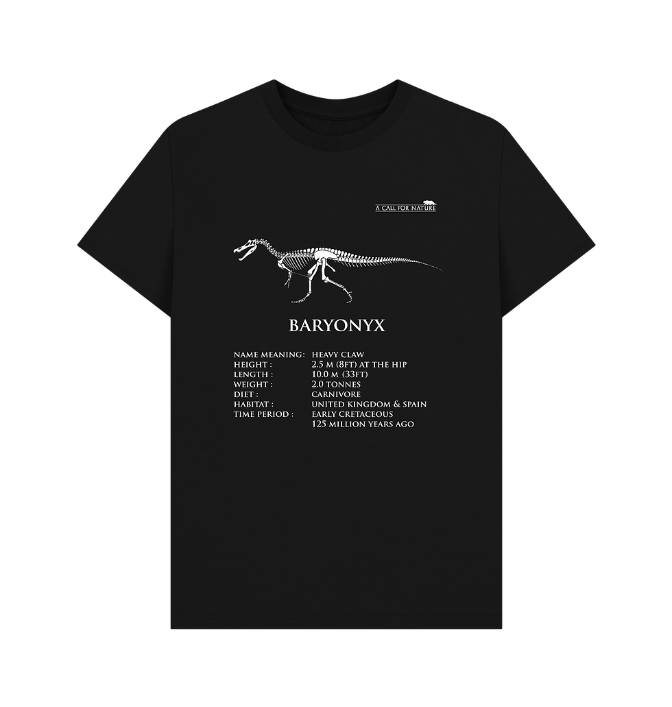 Thumbnail: Baryonyx Skeleton Unisex Tshirt