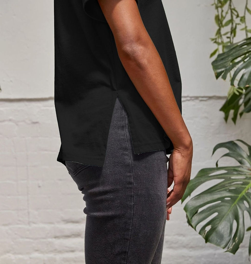 Thumbnail: Moonlight Tiger Ladies Relaxed Fit Tee