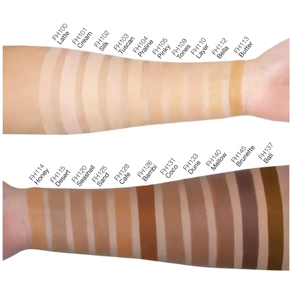 100% Vegan & Cruelty-Free Full Cover Foundation - Bella