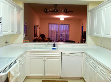 8. Kitchen in condo at 8450 Kingbird Loop