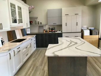 Luxor Cabinetry exhibit & samples