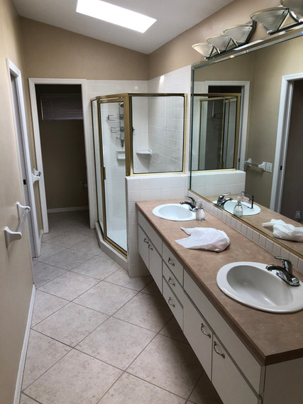 18. Master bathroom remodel on Quail Crown Dr.