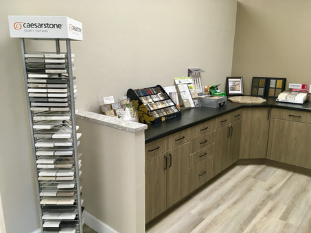 Various countertop surfaces