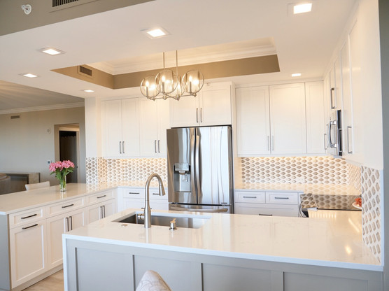 18. Kitchen in condo at 4761 West Bay Blvd