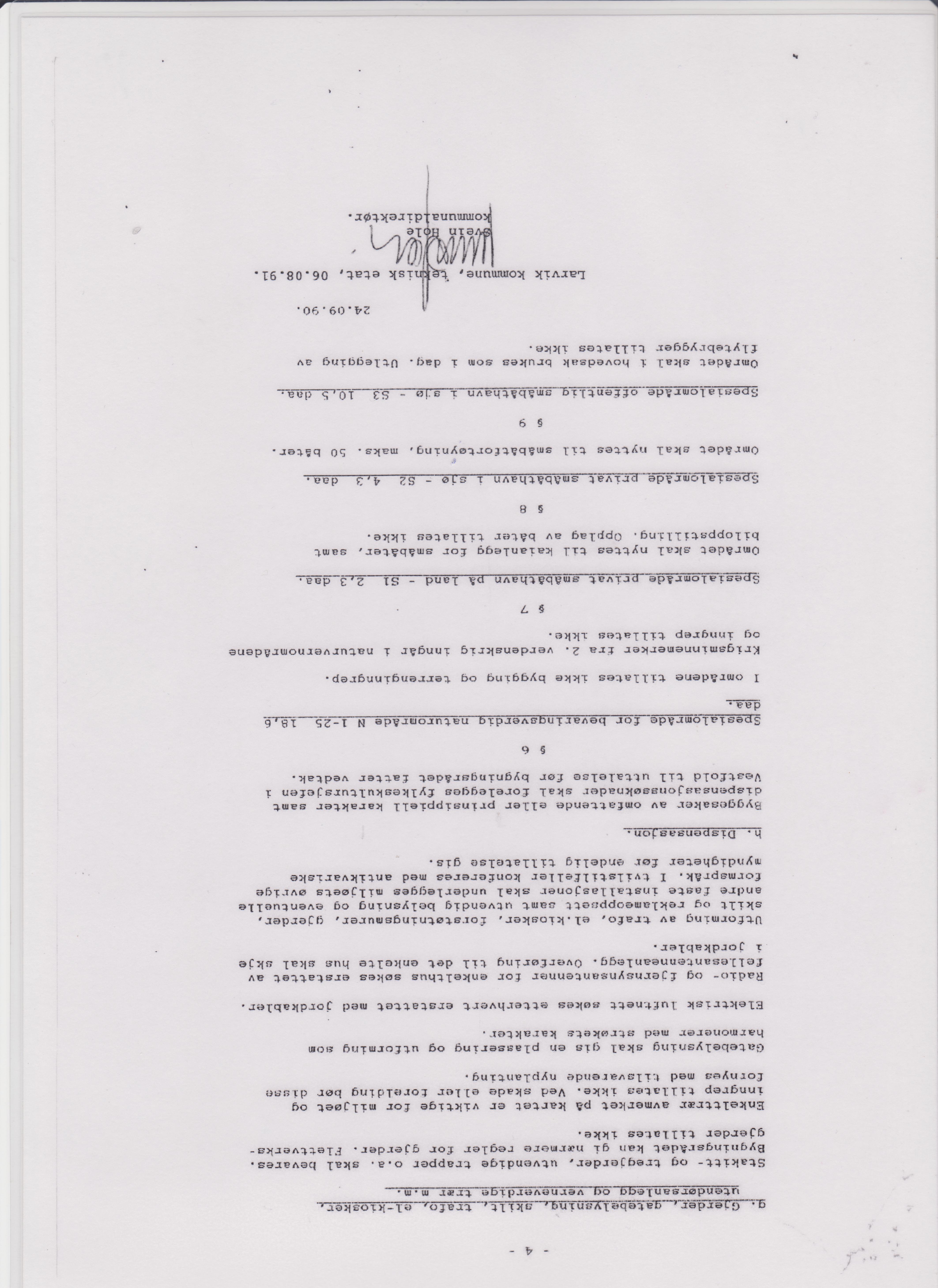 Bevaringsplanen fra 1991 - s.4 hele