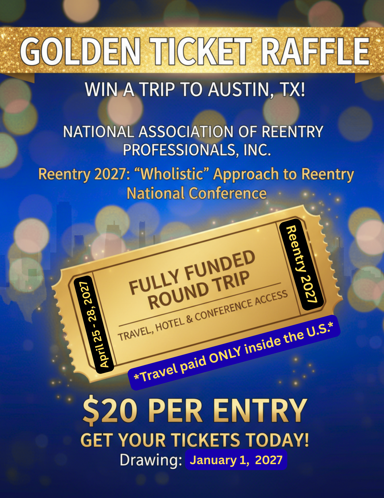 Fl Rims Conference Raffle 2027 Conference Raffle | NARP