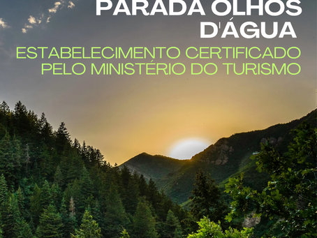 A Pousada e Parada Olhos D'água e a Segurança do CADASTUR