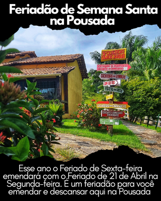 Feriadão prolongado de Semana Santa