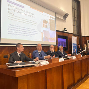 foto presentazione Fondazione Imprese e Competenze per il Made in Italy