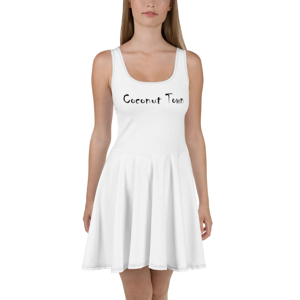COCONUT TOWN™️ Skater Dress
