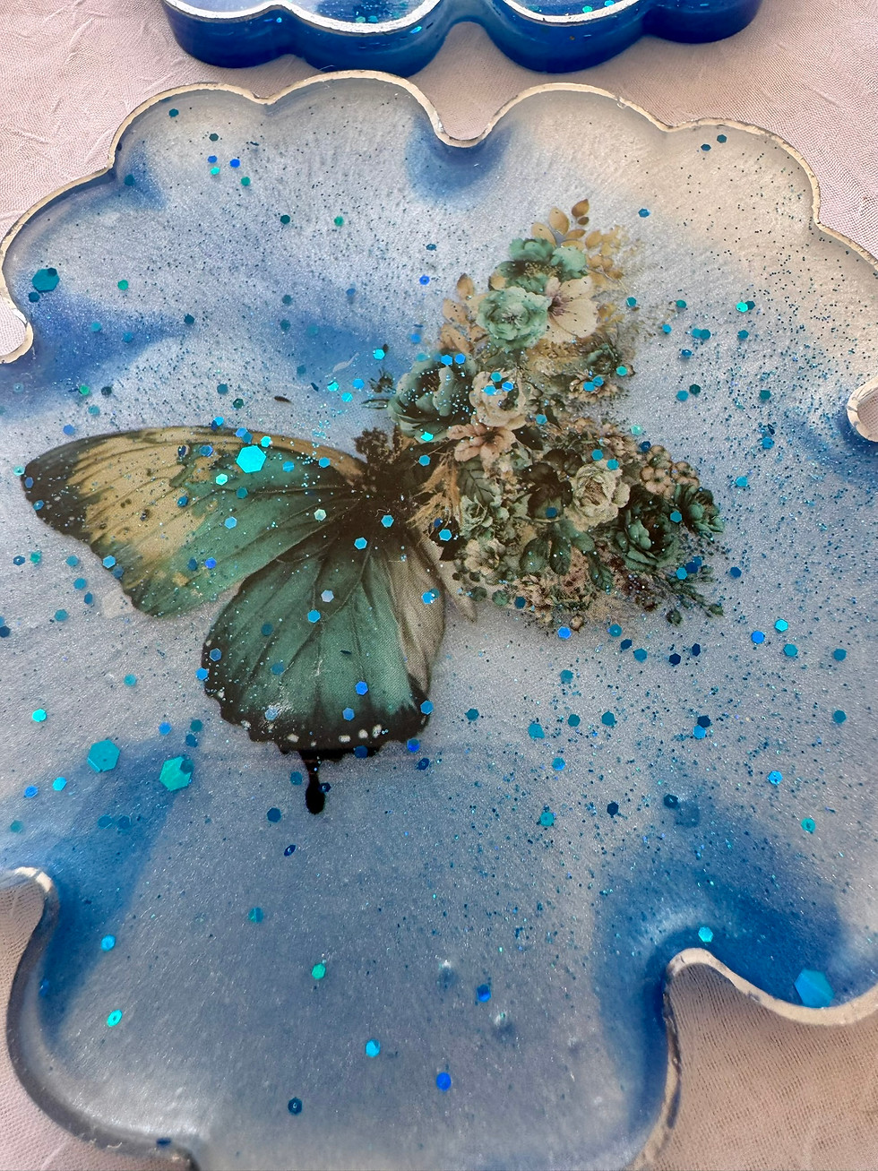 Thumbnail: Flower Coaster (large / set of 4)