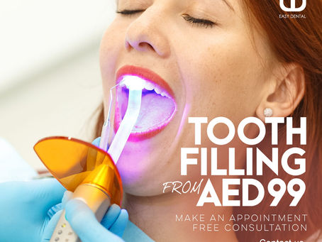 Is tooth filling painful in Dubai?