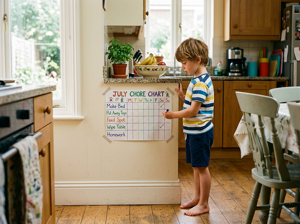 Screen Free Time That Builds Purpose and Responsibility