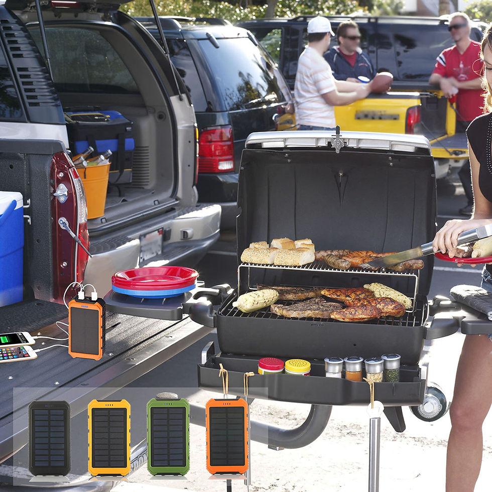 Thumbnail: Roaming Solar Power Bank Phone or Tablet Charger