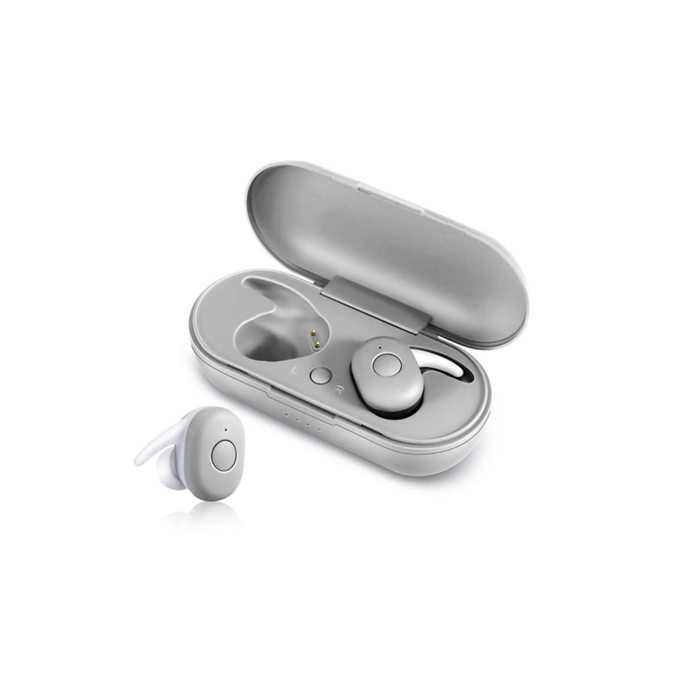 Thumbnail: Twin Bluetooth Earpods With Chargeable Box