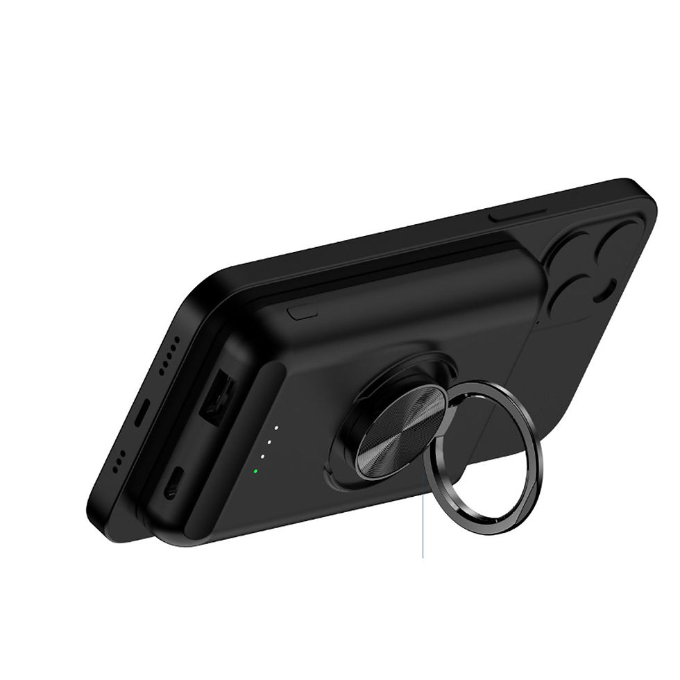 Thumbnail: Wireless Magnetic Charger And Power Bank For iPhone 12