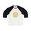 Thumbnail: Champlain 3\4 Sleeve Baseball Tee - Gold Logo